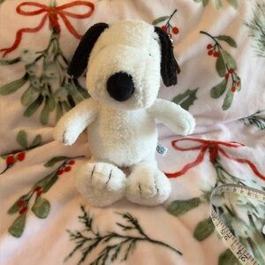 Snoopy Plush Dog Toy - White and Black